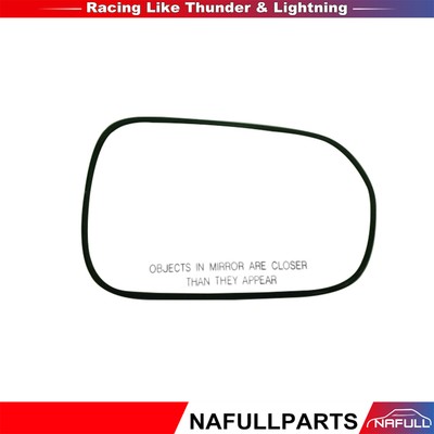 Replacement Convex Mirror Glass Fits 98-02 HONDA ACCORD 4D Right Passenger Side