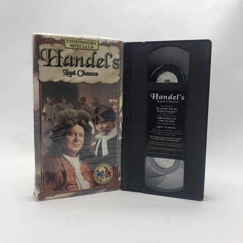 Composer's Specials Handels Last Chance VHS Leon Pownall