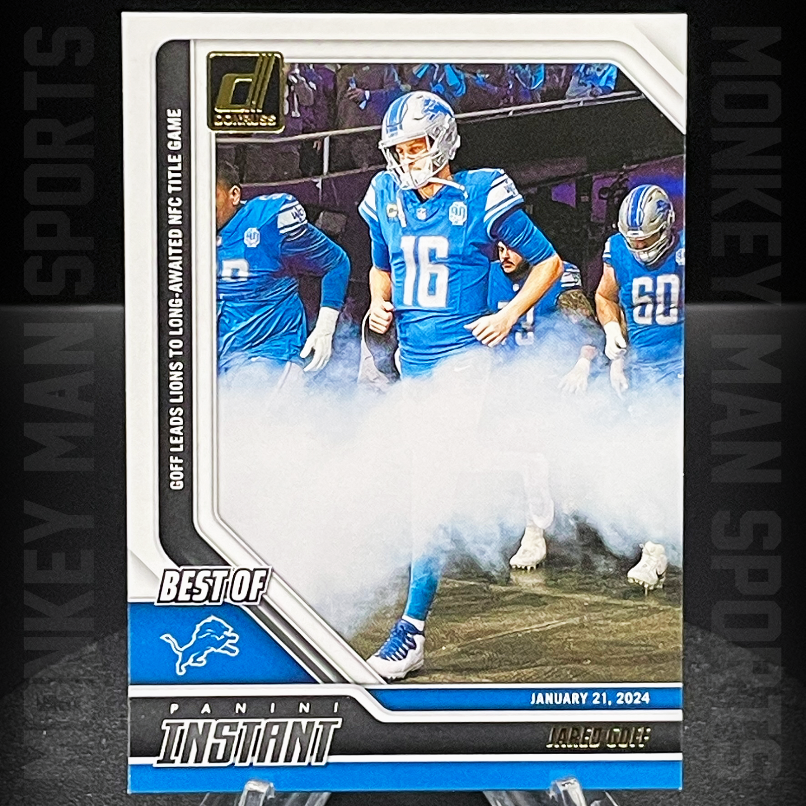 2024 Donruss - Jared Goff - BEST OF INSTANT #26 LIONS MINT