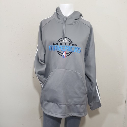Men Adidas Nba Fusion Dallas Mavericks Hooded Sweater size