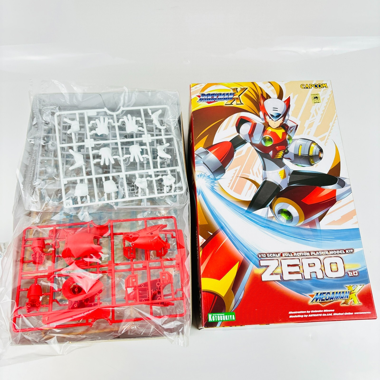 Kotobukiya Rockman X Zero 1/12 Scale Full Action Plastic