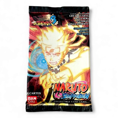 NARUTO CCG BANDAI ULTIMATE NINJA STORM 3 SEALED BOOSTER PACK (FRANCÉS
