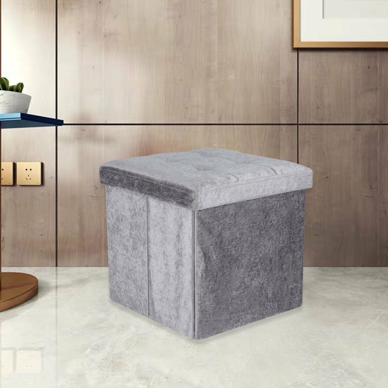crushed velvet toy box