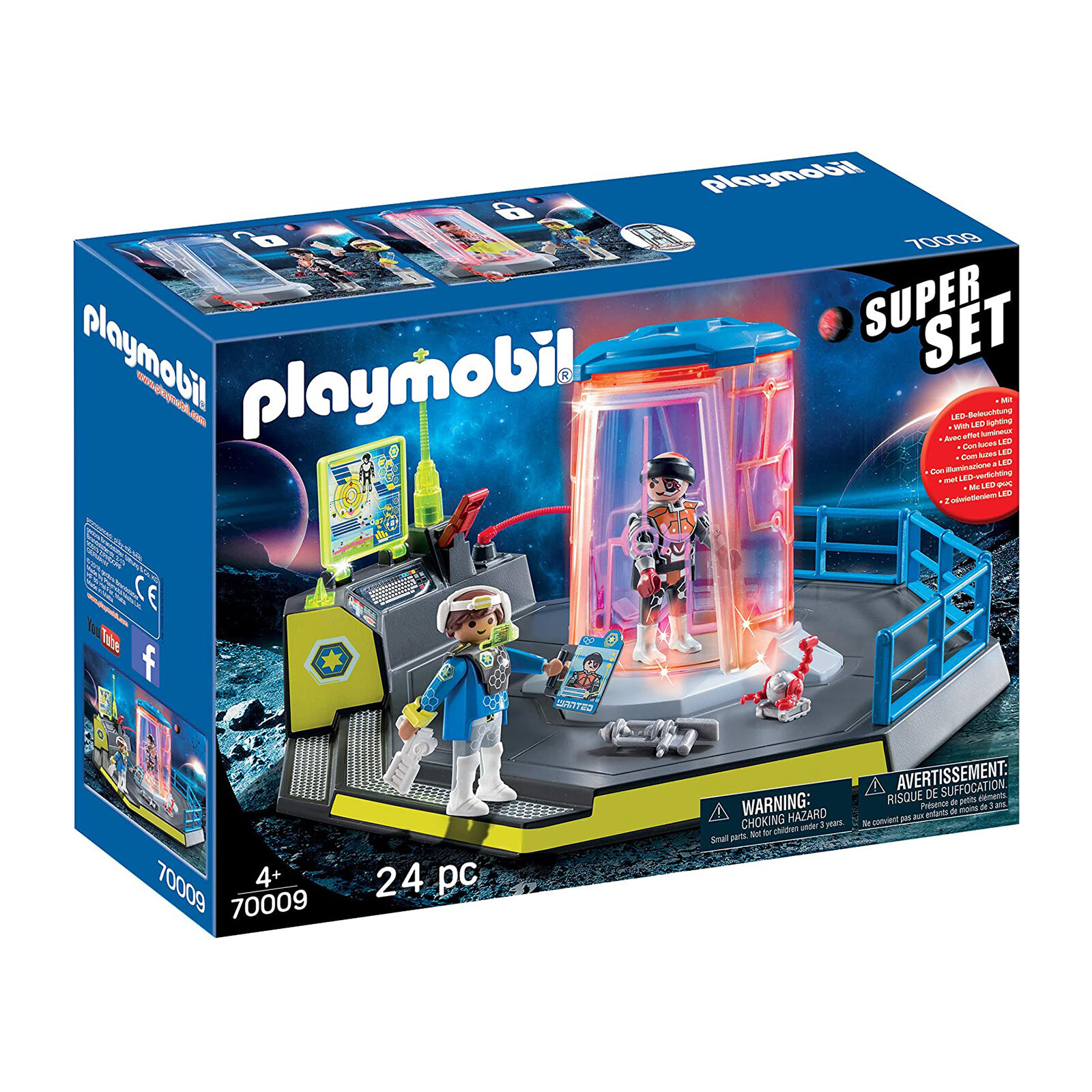 Конструктор Playmobil SuperSet Galaxy Полицейские Рейнджеры 70009 НОВЫЙ В НАЛИЧИИ 