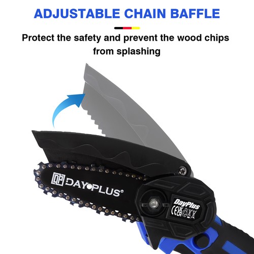 4inch One-Hand Saw Electric Chain Saw Wood Cutter Chainsaw Woodworking Brushless