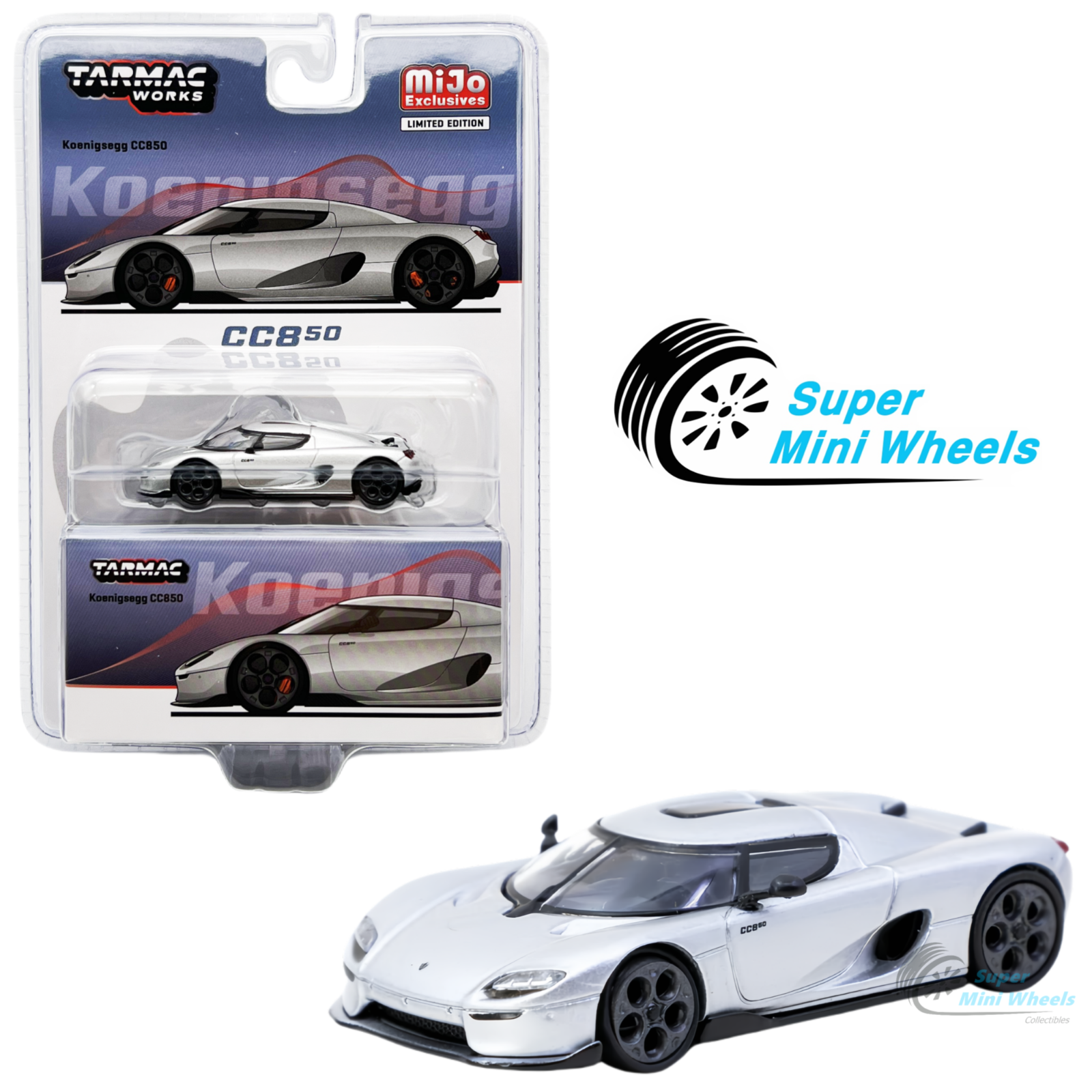 【送料・税込】1/64 MOON Equipped x Tarmac Works Schuco X Tarmac Works 1/64 Volkswagen Caddy - Moon Equipped