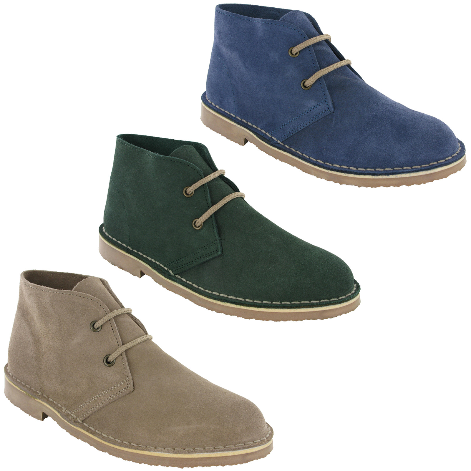 roamers square toe desert boots