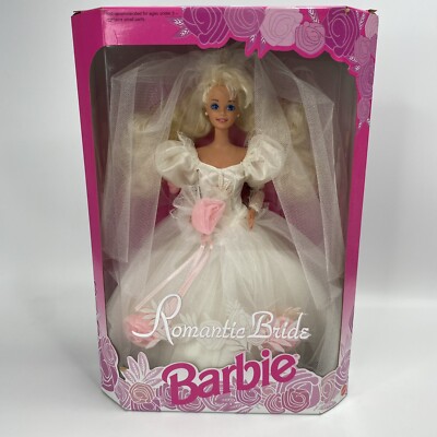Vintage Romantic Bride Barbie Doll 1992 Mattel 1861 NEW SEALED