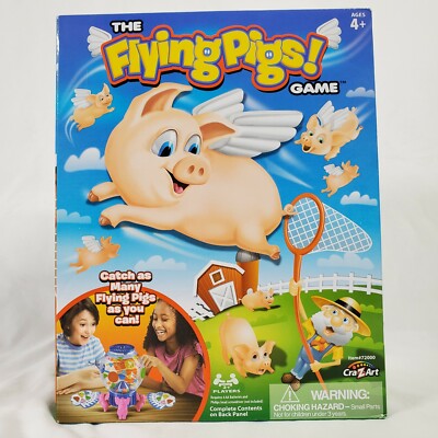 Cra-Z-Art The Flying Pigs Game Fun Family Games Multi Player FAST SHIPPING