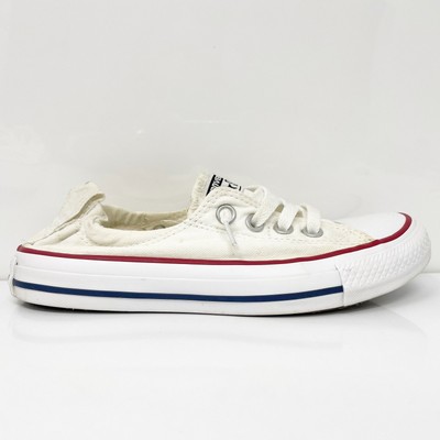 Converse Womens CT All Star Shoreline 537084F Белые повседневные кроссовки, размер 6