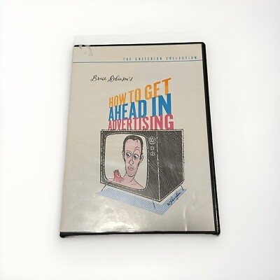 How To Get Ahead in Advertising DVD (Criterion Collection) Rare OOP