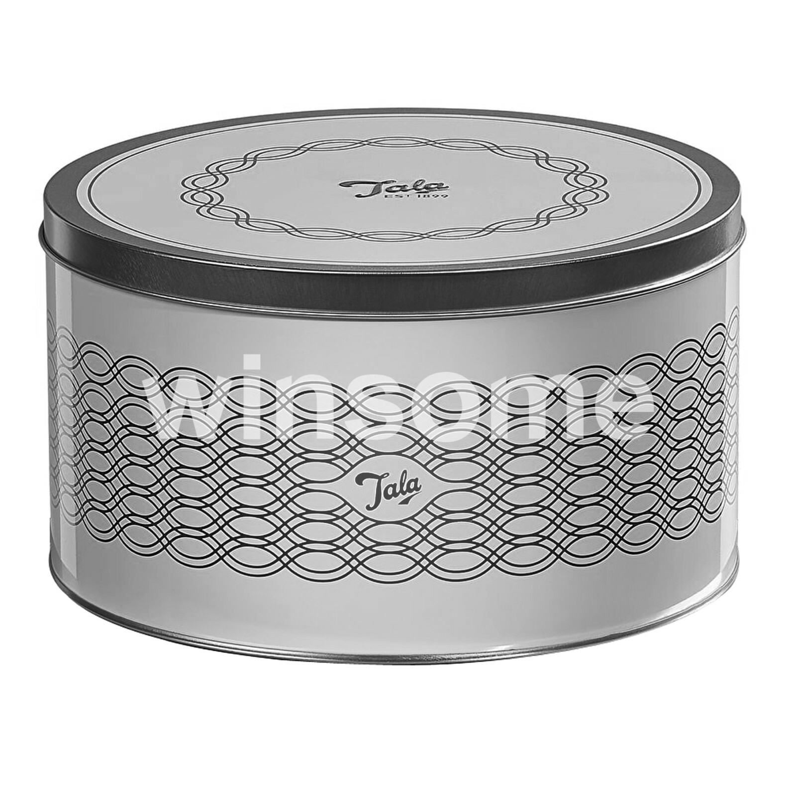 Round Cake Storage Tins Carriers Caddies Sweet Biscuit Barrel Muffin