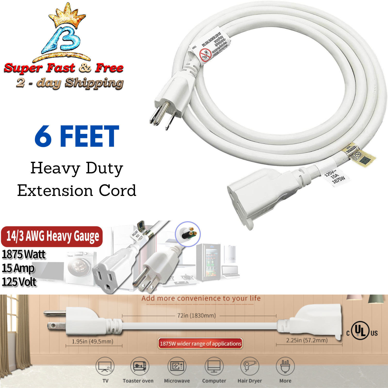 Extension Cord For Microwave