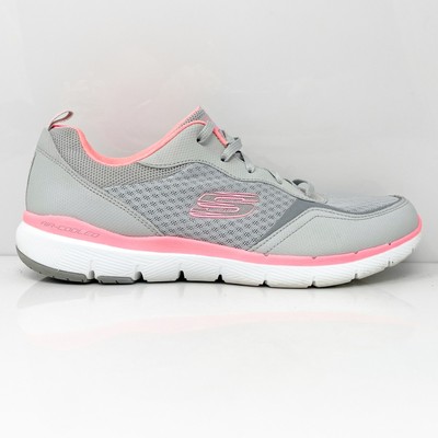 

Женские кроссовки Skechers Flex Appeal 3.0 13069 серые кроссовки размер 10, Серый, Flex Appeal 3.0