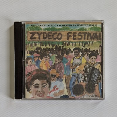 Zydeco Festival - Various Artists - 1988 Maison De Soul Records CD - MdS-CD-101