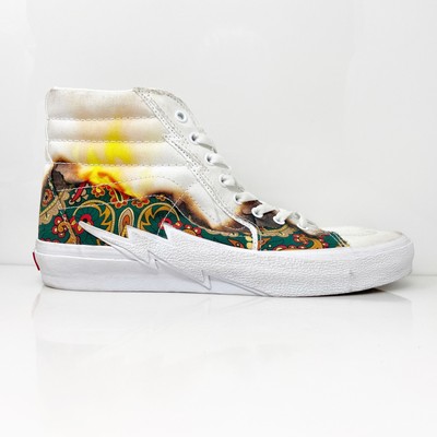 

Vans Mens Sk8 Hi 721454 Белая повседневная обувь Кроссовки Размер 11, Белый, Sk8 Hi