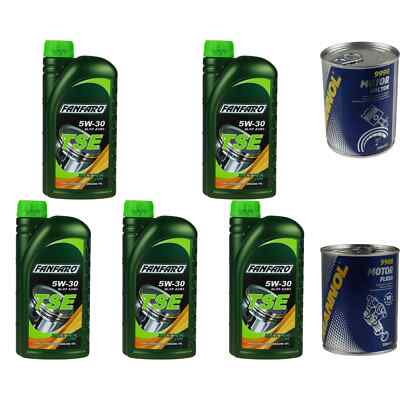 5L Olio Motore fanfaro Tse 5W-30 1x mannol Motor Doctor Additivo + Motor Flush