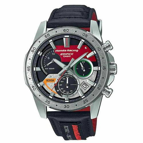 Pre-owned Casio Edifice Eqs-930hr-1a Honda Racing 60th Anniversary Rc162 Limited Watch