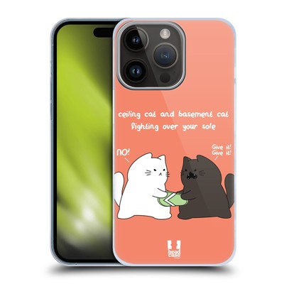 HEAD CASE DESIGNS CEILING CAT VS BASEMENT CAT BACK CASE FOR APPLE iPHONE PHONES