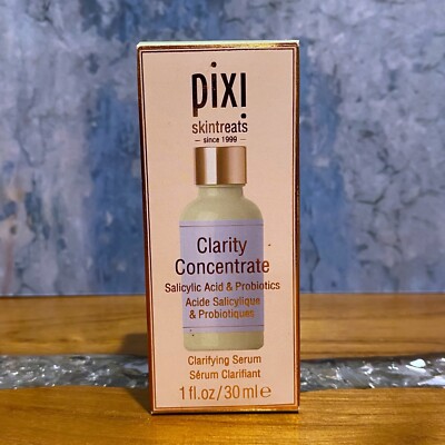 Pixi Skintreats Clarity Concentrate Serum 1 fl oz (30mL) Probiotics & SA NIB