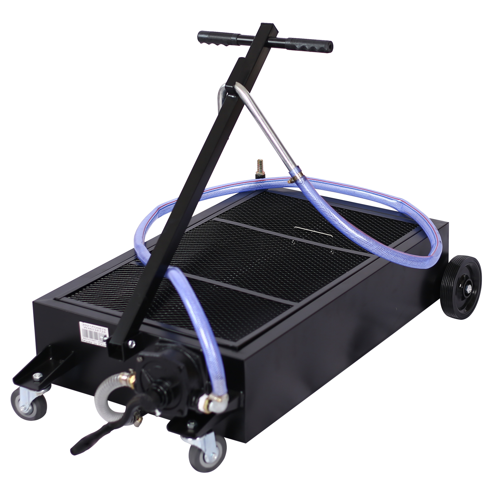 Drain Pan Truck Dolly W/ Pump Quick Oil Change
