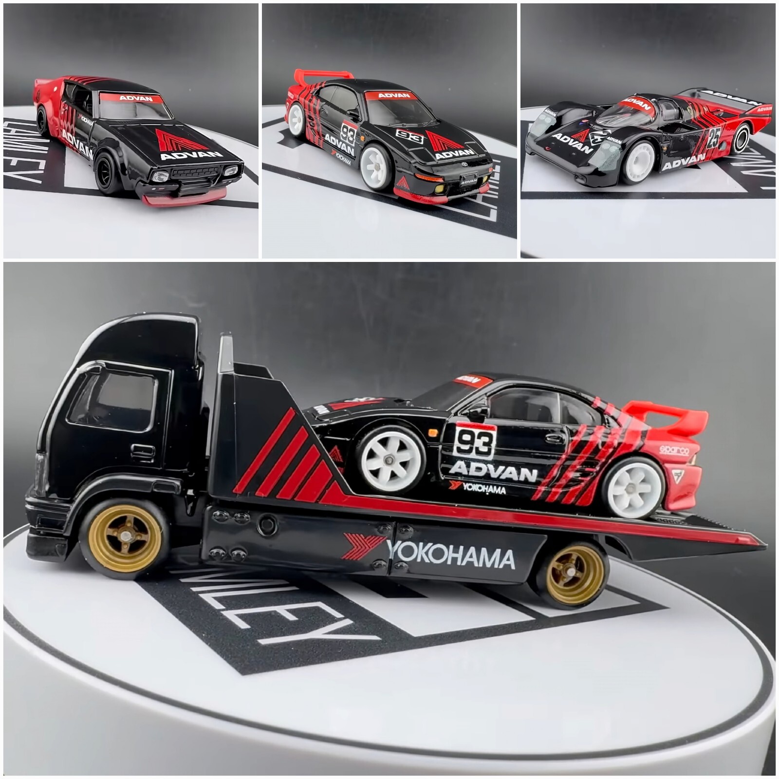 1/64 ガレージ　moreart アドバン　advan ホットウィール　70 1/64 ガレージ moreart アドバン advan ホットウィール 70