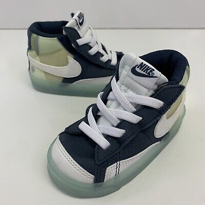 Nike Blazer Mid  77 Toddler  Size 5c Armory Navy/ White- Summit DJ0313-400