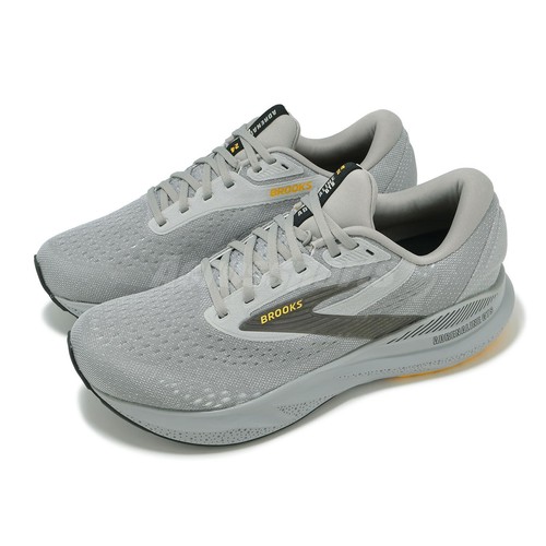 Мужские кроссовки Brooks Adrenaline GTS 24 4E Extra Wide Alloy Grey Gold для бега 1104374E-084