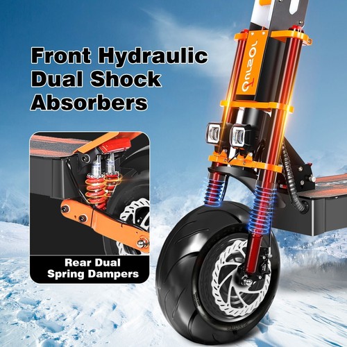 Fold Electric Scooter Dual Motor 60V 8000W Fast Road,Free A