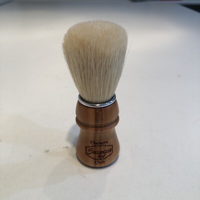 Semogue Selected Premium Boar Bristle Shaving Brush, Cherry Wood Handle SOC-C5