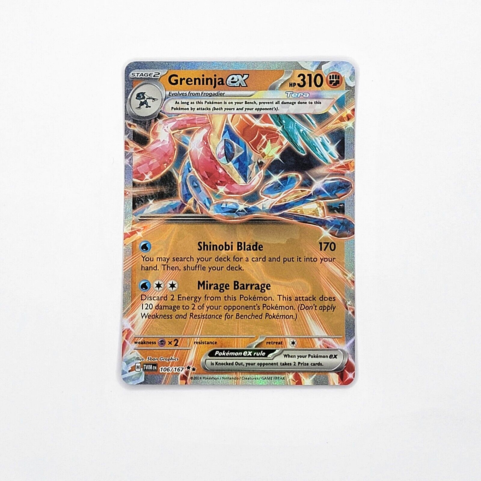 ポケモンカードゲーム greninja ex Greninja ex | Scarlet & Violet Promo Cards | TCG Card Database