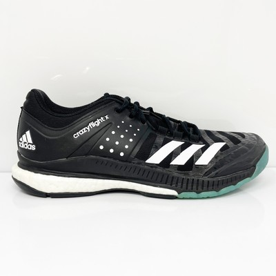 

Adidas женские кроссовки Crazy Flight X BA9269 черные кроссовки размер 9.5, Черный, Crazy Flight X