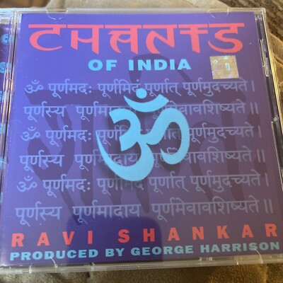 Chants of India (CD) Ravi Shankar  Electronic Folk World Music