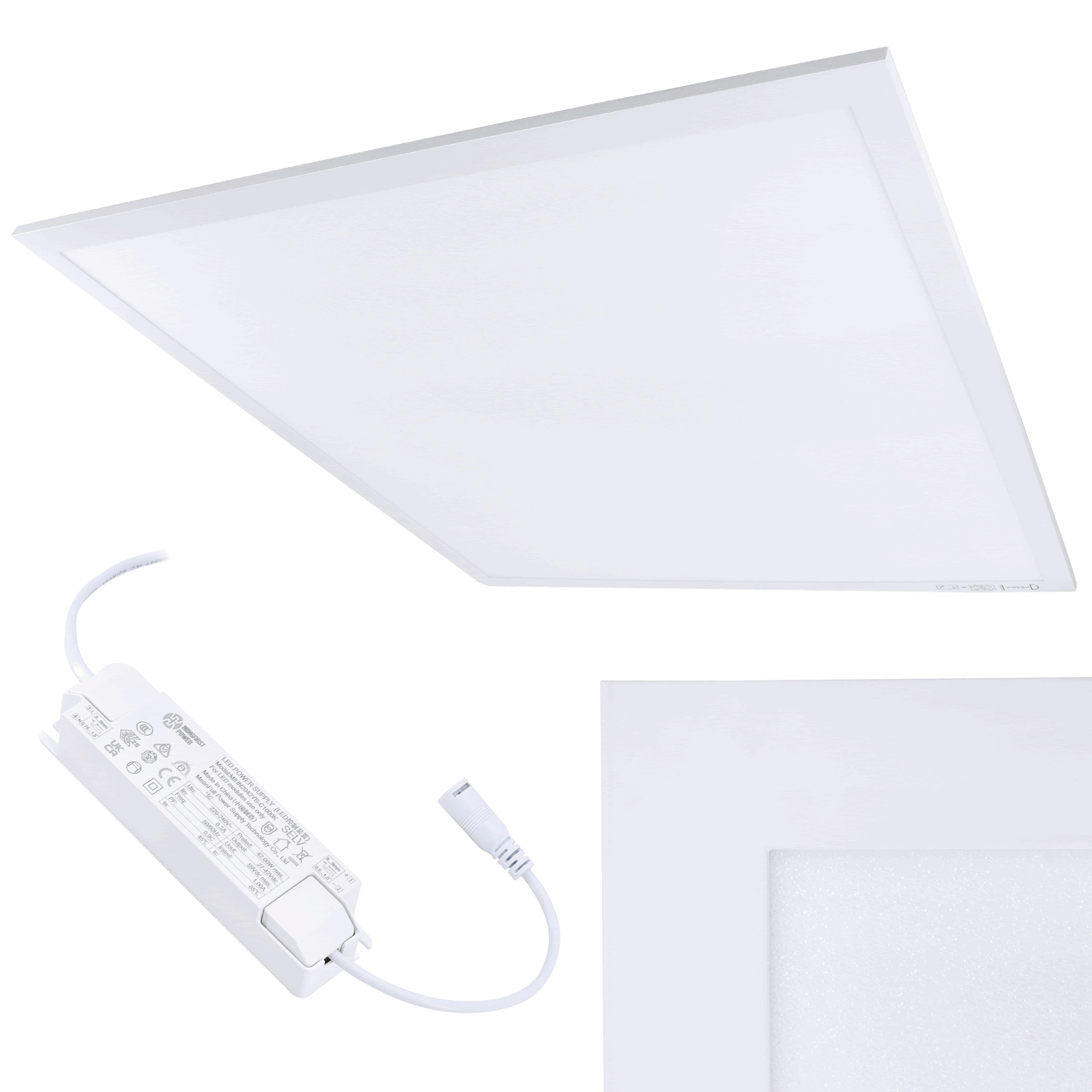 LED Panel 62x62cm 40W 4100lm 4000K Ei...