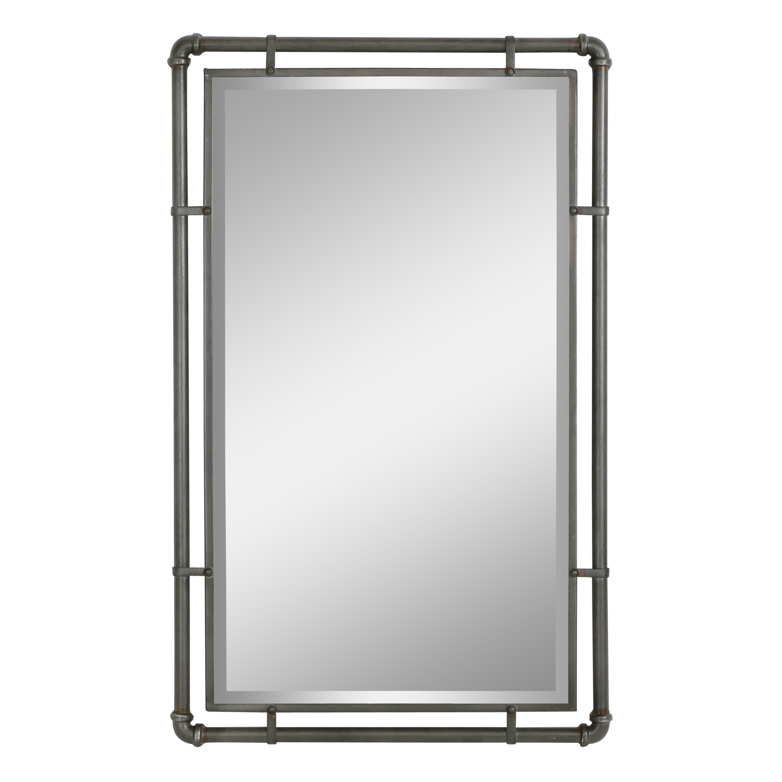 Industrial Beveled Bathroom Wall Mirror Metal Frame Farmhouse Home Decor Gray 765028447762 Ebay Industrial Beveled Bathroom Wall Mirror Metal Frame Farmhouse Home Decor Gray 765028447762 Ebay