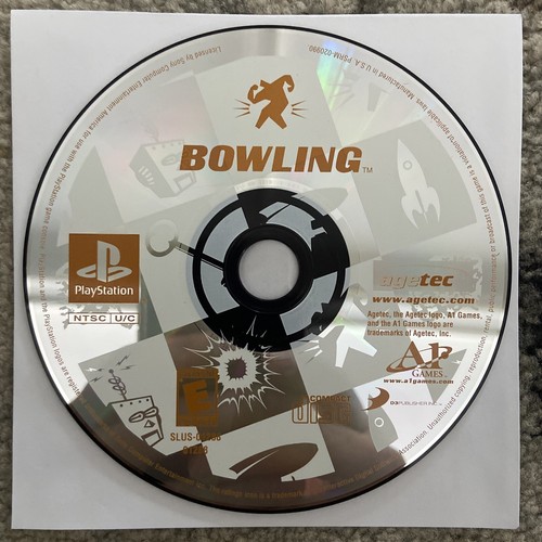 🔥 Bowling (Sony PlayStation 1, 2000) Mint Disc Only! See
