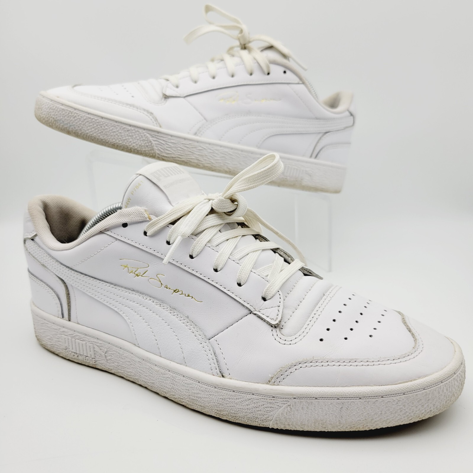 シューズ(男性用) Puma ralph sampson Puma Ralph Sampson Men Size 8 Low Black/White Leather