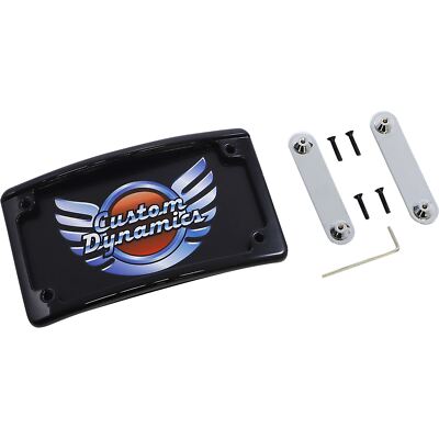 Custom Dynamics LED License Plate Frame - CVO - Black LPF-RAD-CVO-B