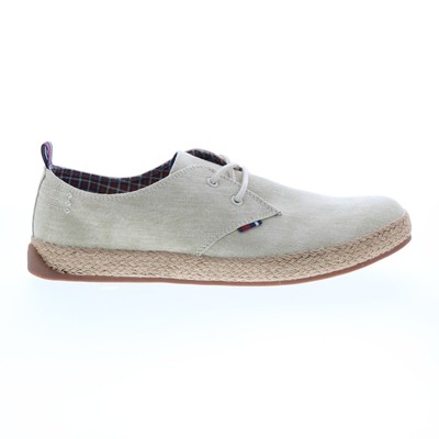 

Ben Sherman New Jenson BNM00106 Мужские Бежевые Холстовые Кроссовки Lifestyle Обувь 12, Бежевый, Ben Sherman New Jenson