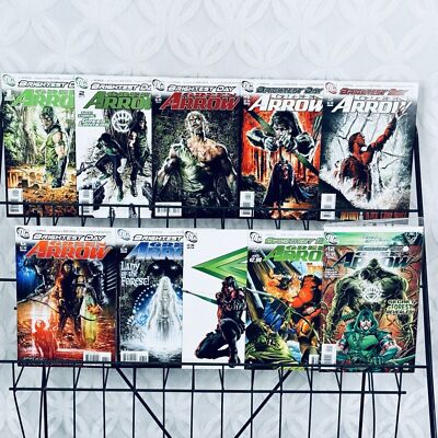 Green Arrow 1-9 12 Lot Brightest Day DC Comics