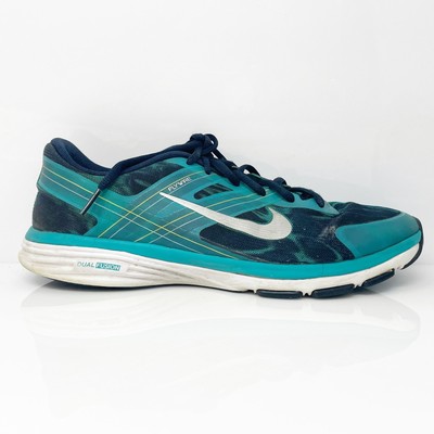 Кроссовки для бега Nike Womens Dual Fusion TR 2 Print 631661-300 зеленые, размер 9