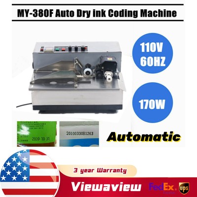MY-380F Automatic Ink Wheel Coding Device for Product Date Printing Batch Mark