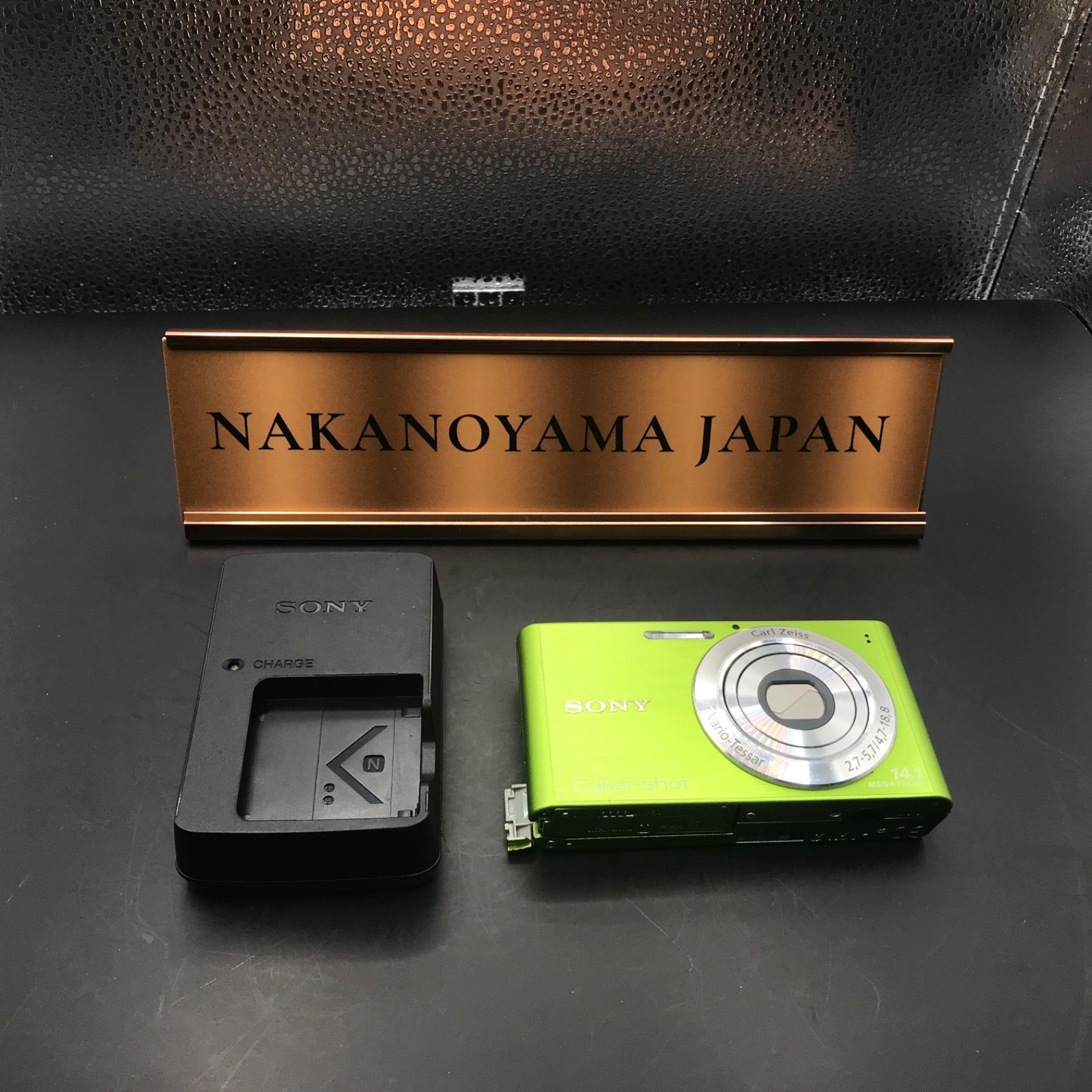 Sony Cyber Shot DSC-W320 Green Digital Camera 14.1MP 4x Zoom