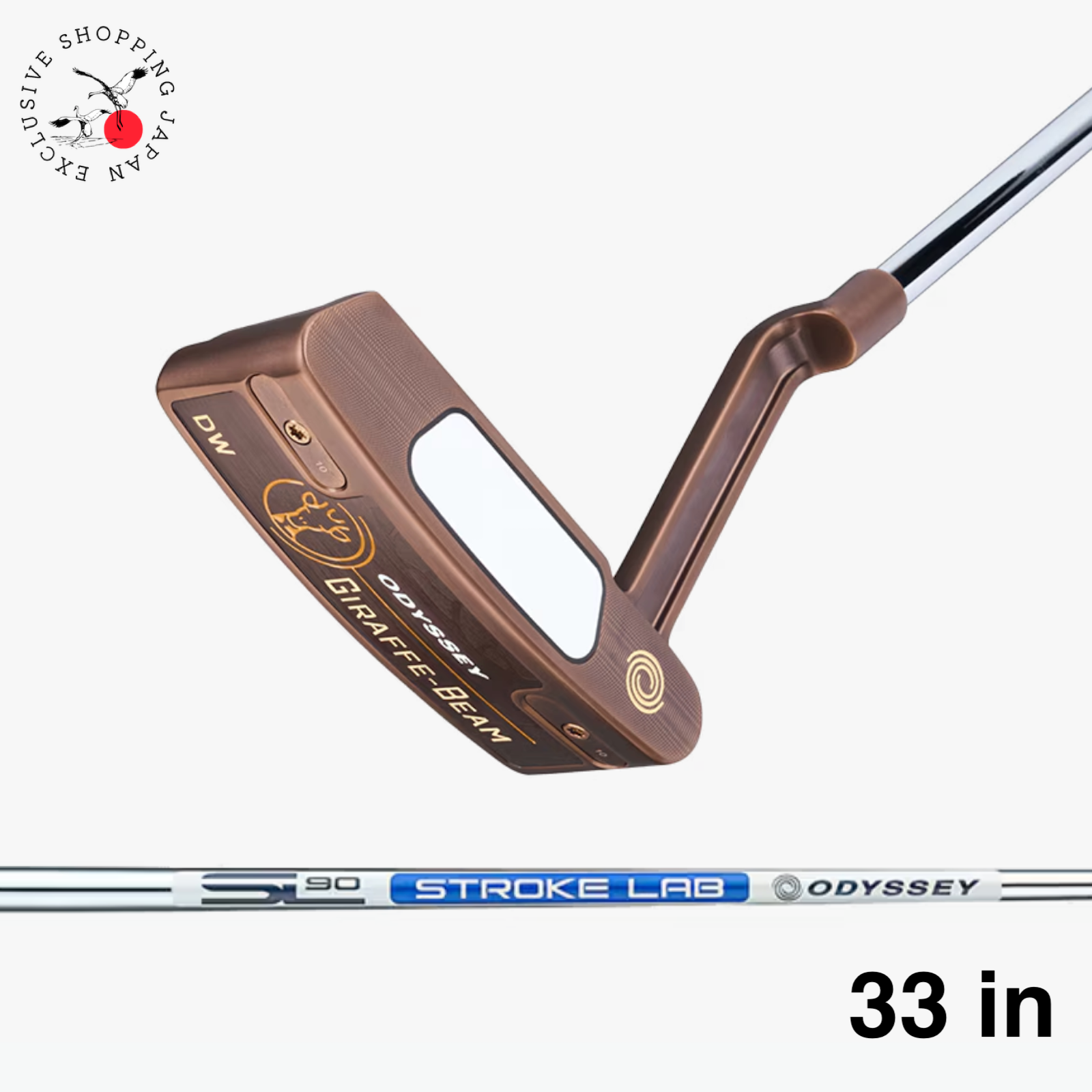 Callaway - 【値下げ】【未使用品】ODYSSEY STROKE LAB TEN 33インチ Odyssey Stroke Lab Triple Track Putter (Left Hand, 33