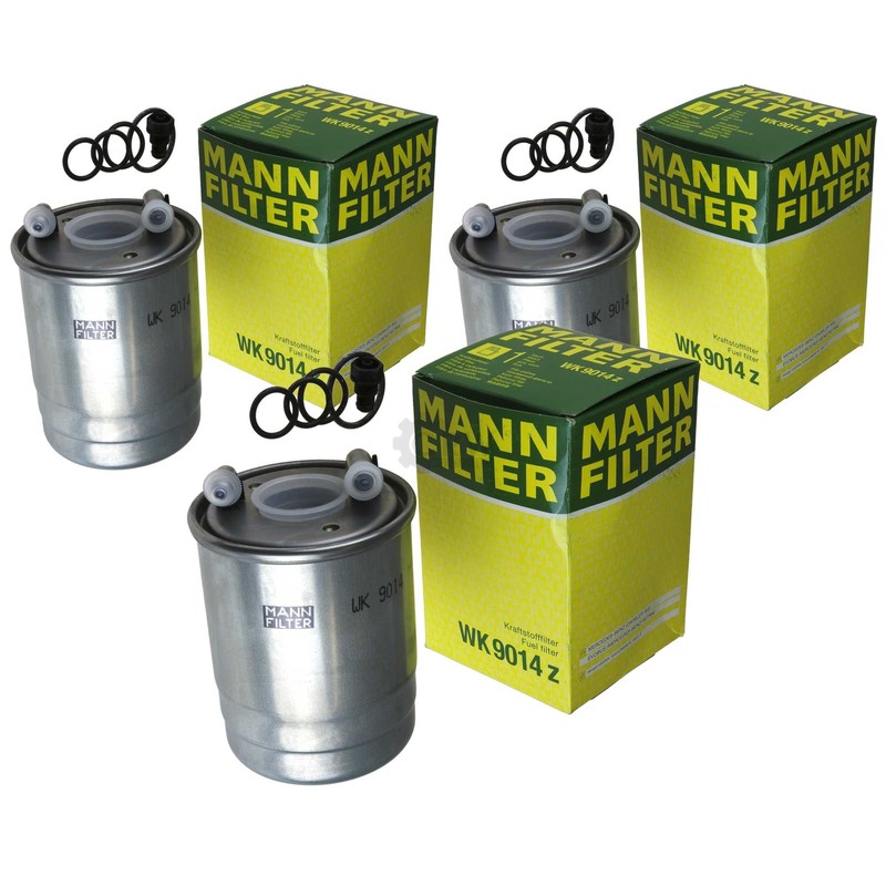 3x Original Mann-Filter Filtre Ã Carburant Wk 9014 Z