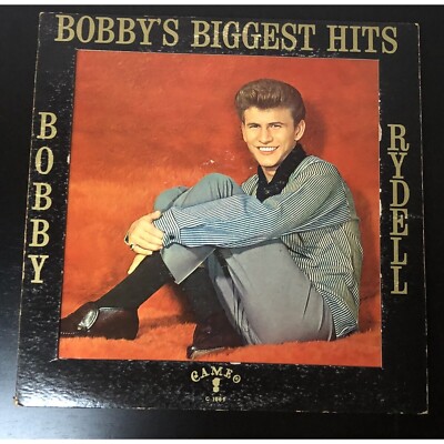 Bobby Rydell Bobby's Biggest Hits 1961 Vinyl LP Record Cameo C-1009