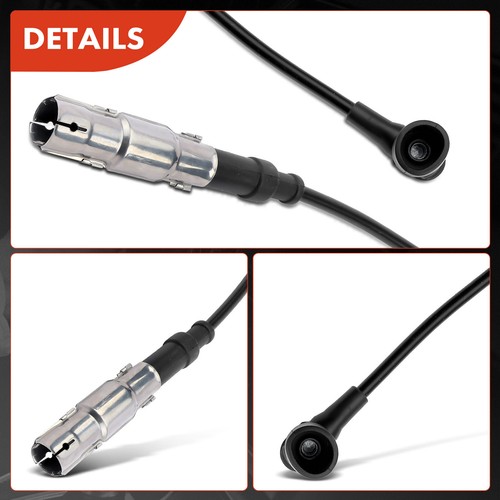 7Pcs Spark Plug Wire Sets for Mercedes-Benz 190E 260E 300CE 300SE 300TE 300SEL