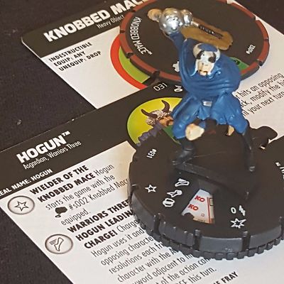 HOGUN Mighty Thor Heroclix - 031 Uncommon - #31 w/ Knobbed Mace Object S002