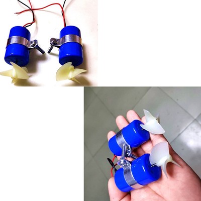 RC Jet Boat Underwater Motor Thruster 7.4V 16800RPM DIY Micro ROV Robot RC Bait