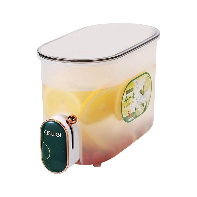Cold Kettle with Faucet in Refrigerator Iced Beverage Dispenser Refrigerator  5L